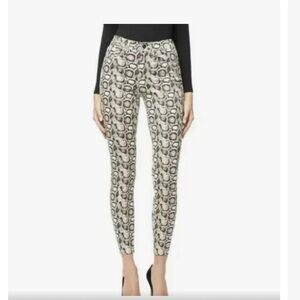 Good American Good Legs Like New Snake Print Skinny Jean 4/27